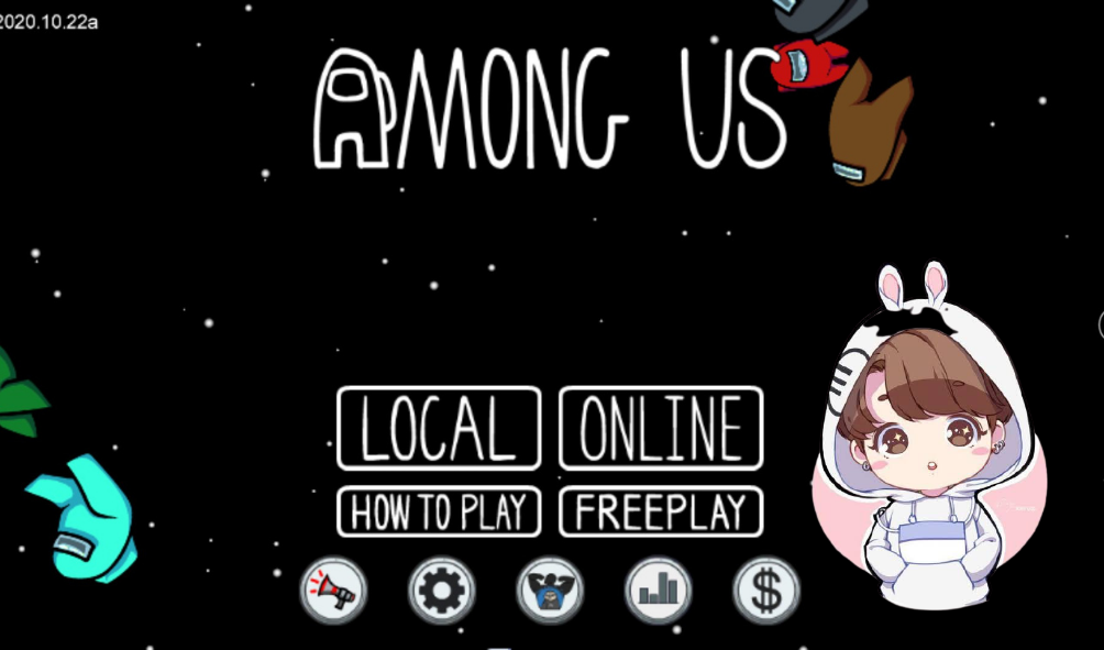 Download Among Us Bts Mod Apk Unlock All Hat Pet Skin