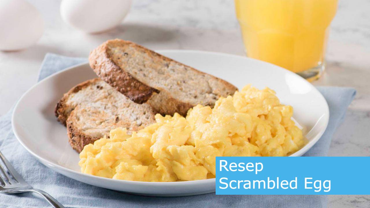 resep Scrambled Egg